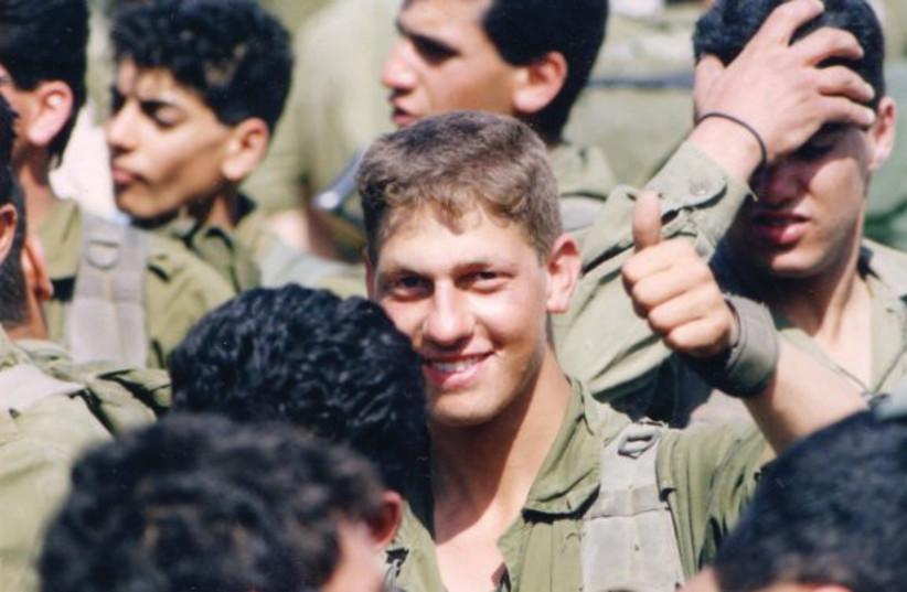  KLEIMAN IN his military days. (credit: Edan Kleiman)