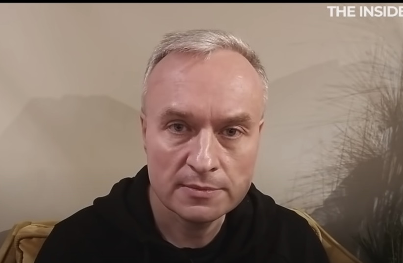  Igor Volobuev during his interview with The Insider. (photo credit: screenshot)