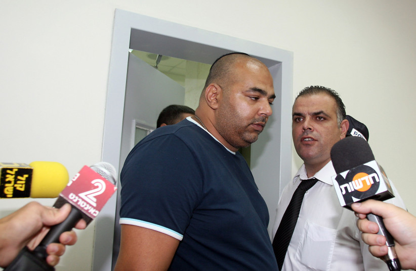 Shalom Domrani seen in the Rishon Lezion court, August 2011.  (credit: Gideon Markowicz/Flash90)
