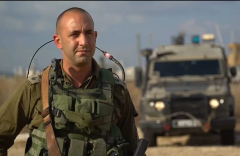  Outgoing deputy commander of Menashe Regional Brigade Lt.-Col. Alon Hanuni. (photo credit: IDF SPOKESPERSON'S UNIT)