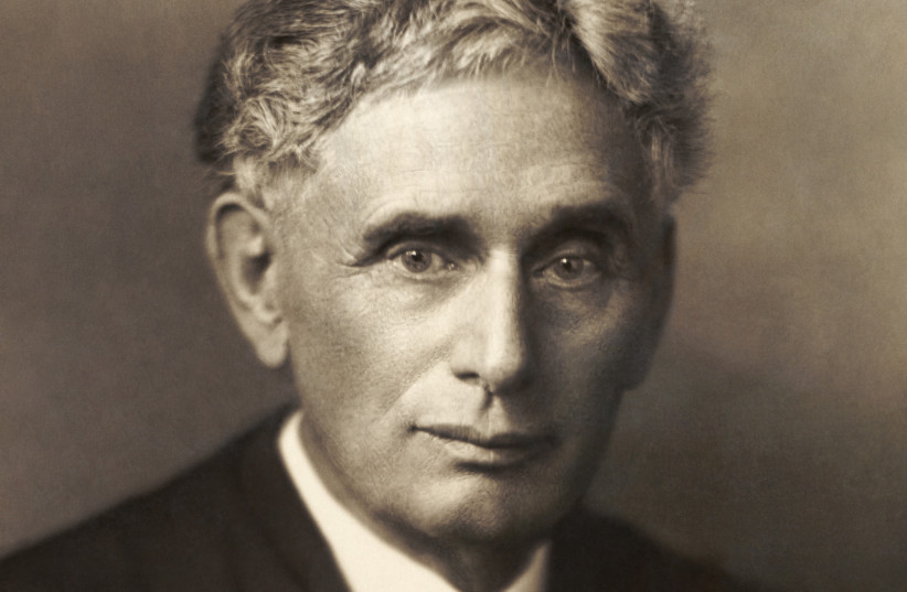  Justice Louis D. Brandeis initiated the Palestine Restoration Fund. (credit: WIKIPEDIA)