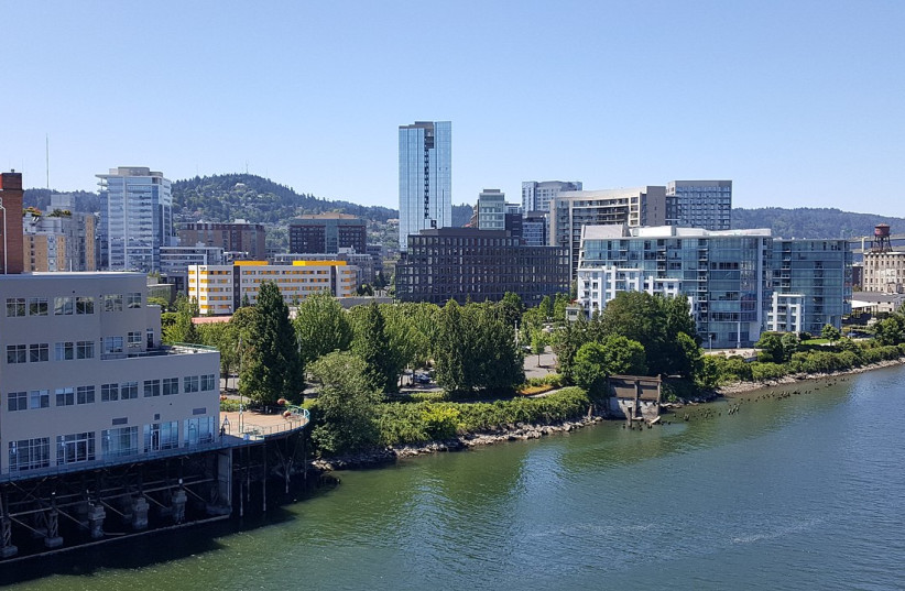  Portland, Oregon (Illustrative). (photo credit: Wikimedia Commons)