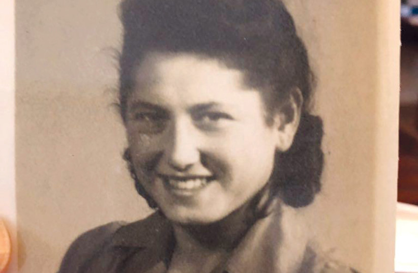  Ella after World War II. (photo credit: Evelyn Kaplan)