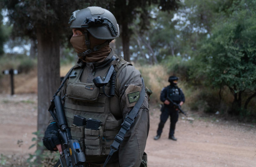  Lotar forces taking part in the manhunt. (credit: IDF SPOKESPERSON UNIT)