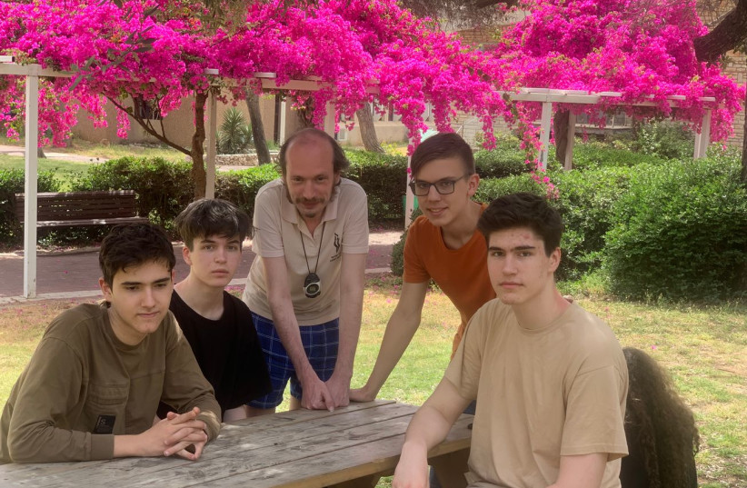  Ten math geniuses from Ukraine will study in Israel  through special operation initiated by Bar-Ilan University (photo credit: BAR ILAN UNIVERSITY)
