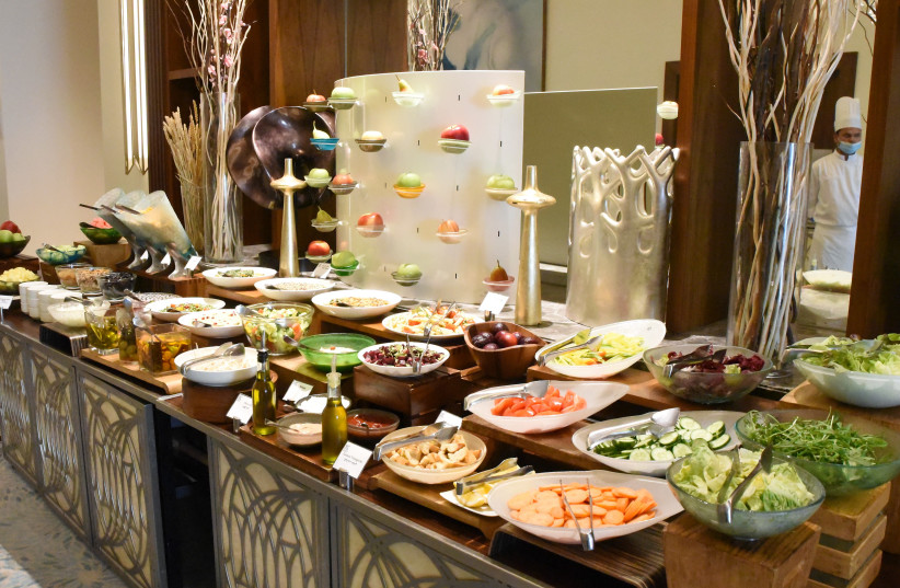  Kosher Breakfast at Hilton Al Habtoor (photo credit: DAVID HARRIS)