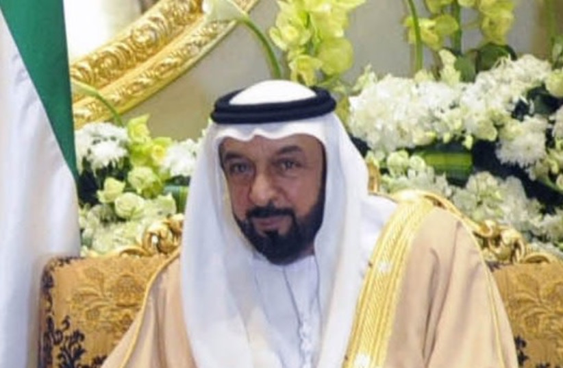  UAE President Sheikh Khalifa bin Zayed Al Nahyan. (photo credit: Wikimedia Commons)