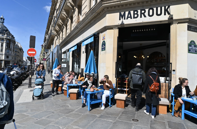  Mabrouk is located near Le Marais, the historically Jewish district of Paris. (photo credit: CNAAN LIPHSHIZ/JTA)