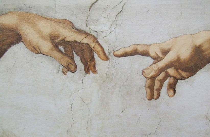  The Creation Michelangelo (photo credit: Wikimedia Commons)