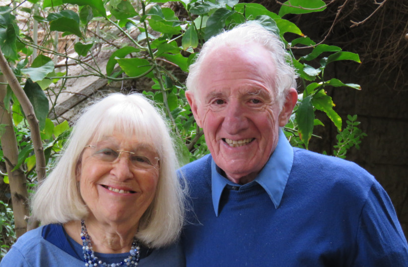  The Friedguts: Jac, 86 and Diane, 83 (photo credit: Aliza Haas)