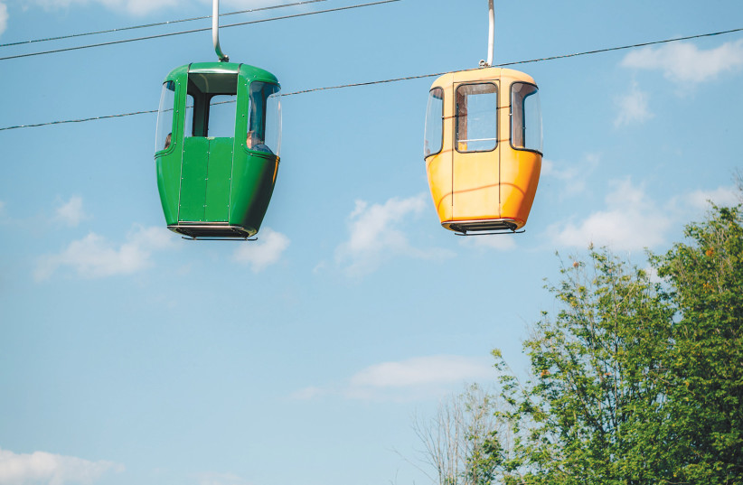  CABLE CAR project: Appears to be on (Illustrative). (photo credit: Hanna Balan/Unsplash)