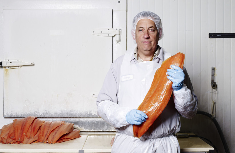  Gary Brownstein, one of Acme Smoked Fish's production managers, started at the company in 1975. He is the grandson of Harry Brownstein, the company's founder. (photo credit: Michael Harlan Turkell)