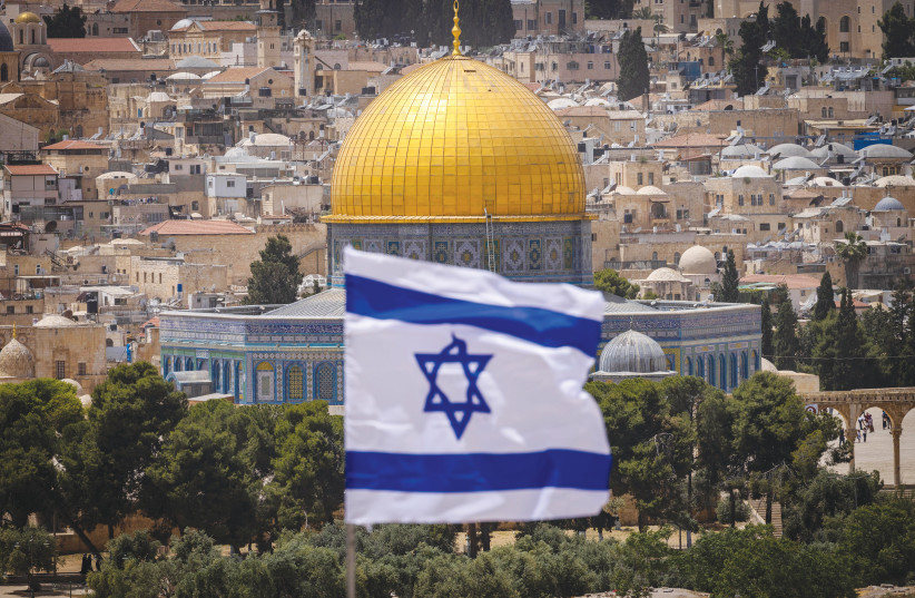 THE DENIAL PHENOMENON of the Palestinian Authority, that Jews have no connection to the Temple Mount or Jerusalem, increases. (credit: OLIVIER FITOUSSI/FLASH90)