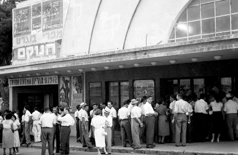  DURING THE Mandate Era, Orion Cinema was frequented by the British top brass. (credit: Yehudah Eisenstark/State Archives)