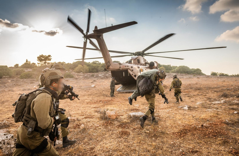  The IDF’s elite Airborne Combat, Search and Rescue Unit 669. (photo credit: IDF SPOKESPERSON'S UNIT)