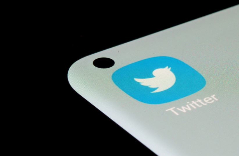  The Twitter app is seen on a smartphone in this illustration taken July 13, 2021 (photo credit: REUTERS/DADO RUVIC)