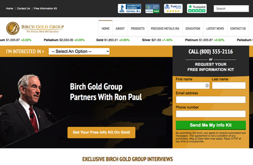  Brich Gold Company (credit: PR)