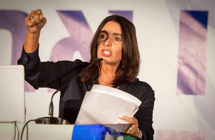  MK MIRI REGEV: The Likud will have ‘no stomachaches [when voting against] soldiers or battered women or cases of rape.’ (photo credit: AVSHALOM SASSONI/FLASH90)