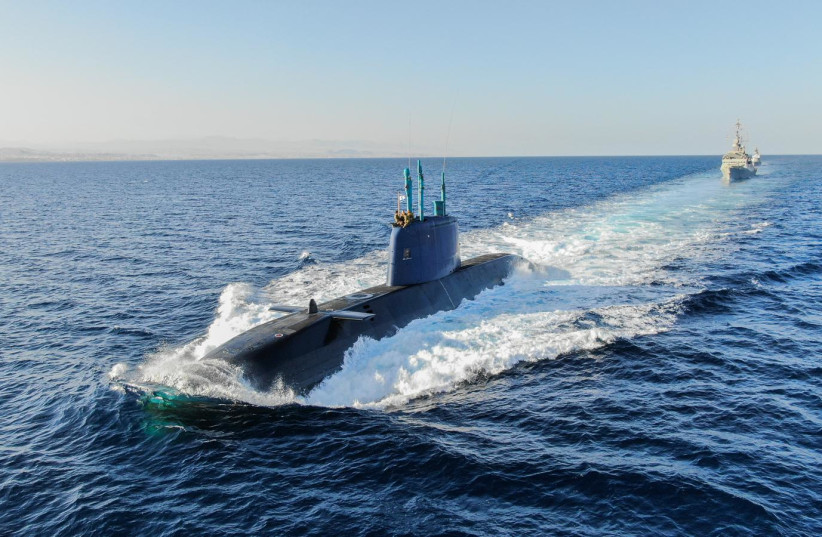 Israel submarine, warship Red Sea training sends message to Iran - Vimarsana News
