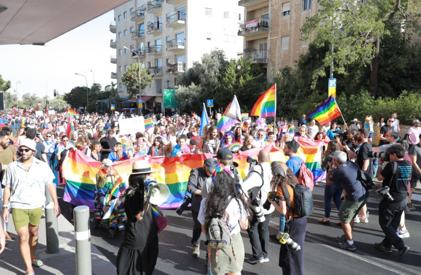  Jerusalem Pride March 2022. (credit: DANIEL RACHAMIM)