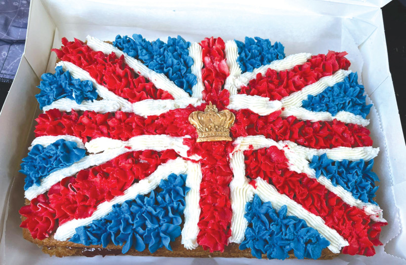  EVERYONE IS getting into the Jubilee spirit, with homemade cakes decorated like the Union Jack. (credit: YAEL SILKOFF)