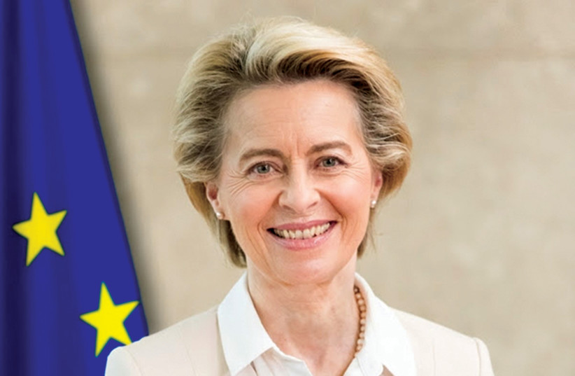  EUROPEAN COMMISSION President Ursula von der Leyen. (credit: Etienne Ansotte)