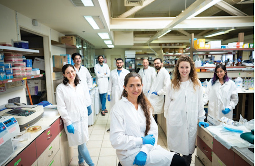 The Technion research team responsible for this new medical development. (photo credit: TECHNION-ISRAEL INSTITUTE OF TECHNOLOGY)