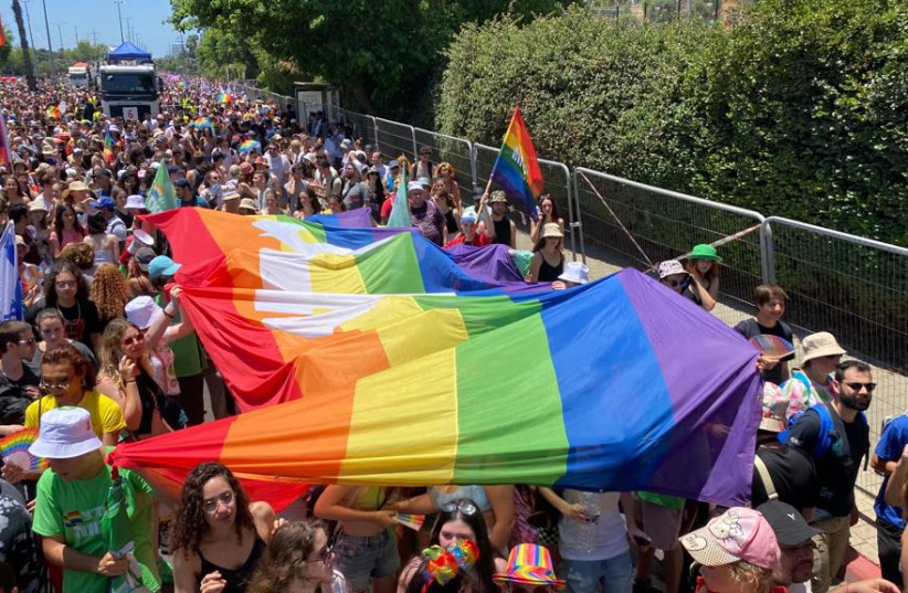 Tel Aviv Pride Parade 2022. (photo credit: AVSHALOM SASSONI/MAARIV)