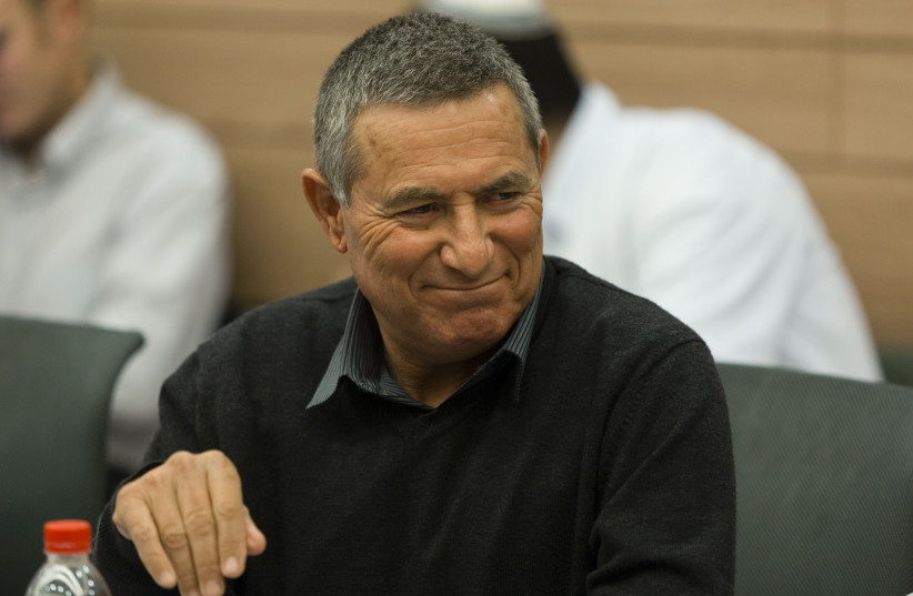  Doron Almog, head of the Prime Minister's Office directorate for economic and community development of the Negev Bedouin, during a discussion regarding a bill regulating the bedouin settlements, December 23, 2013. (photo credit: FLASH90)