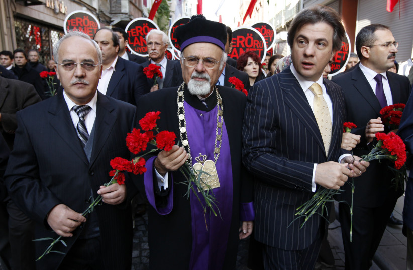  Turkey's Chief Rabbi Ishak Haleva in 2009. (credit: REUTERS/MURAD SEZER)