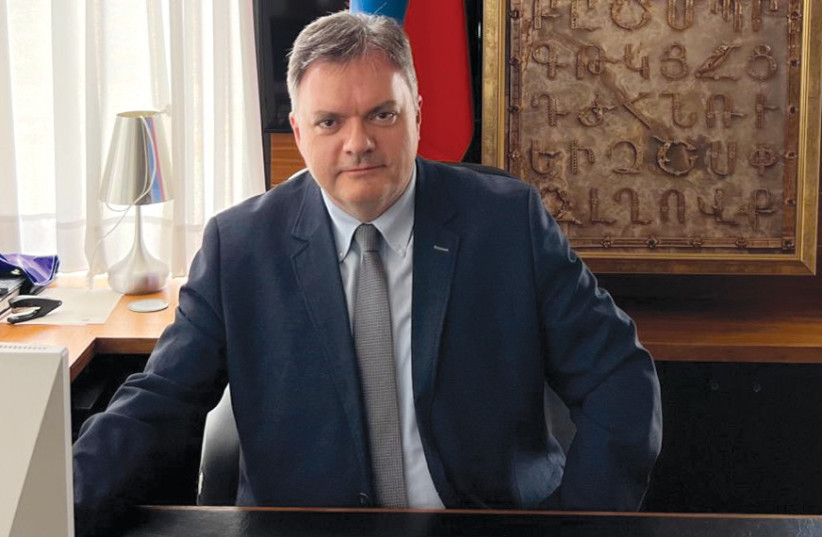 Armenia's ambassador to Israel: A diplomatic-academic mix - Vimarsana News