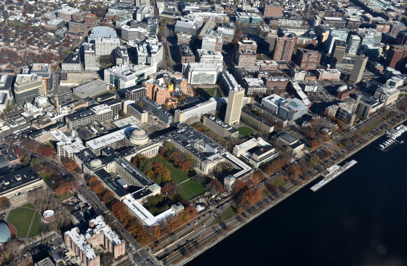 Aerial view of the East Campus of the Massachusetts Institute of Technology (MIT) along the Charles River (credit: NICK ALLEN/CC BY-SA 4.0 (https://creativecommons.org/licenses/by-sa/4.0)/VIA WIKIMEDIA COMMONS)