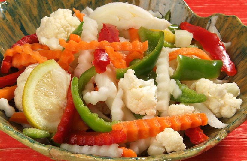  Pickled vegetables (credit: PASCALE PEREZ-RUBIN)