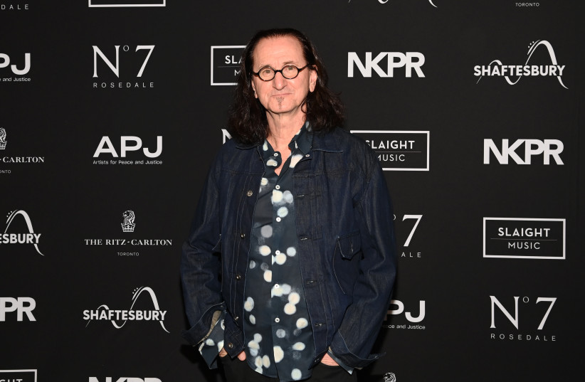  Geddy Lee attends the 13th Annual Artists for Peace and Justice Fundraiser in Toronto, Sep. 11, 2021. (photo credit: Courtesy)
