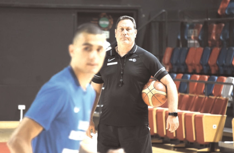  GUY GOODES has the Israel National Team ready and confident for its upcoming pair of FIBA World Cup qualifying games against Poland and Estonia.  (photo credit: YEHUDA HALICKMAN)