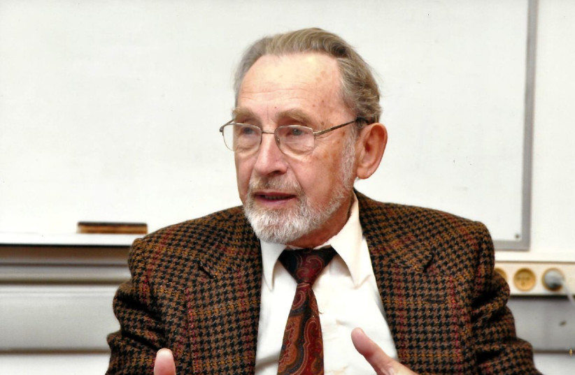  Survivor and Talmud scholar Rabbi David Weiss Halivni was associated with Columbia University for 35 years.  (photo credit: CHAIM MEYERSDORF/WIKIMEDIA COMMONS)