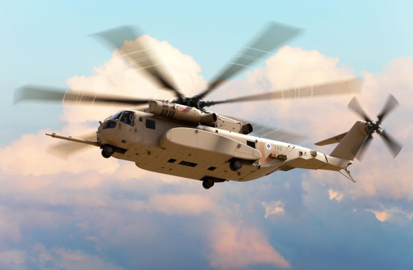 The Israel Air Force are expected to receive new CH-53K helicopters from Lockheed Martin to replace the aging Yasur helicopters. (photo credit: LOCKHEED MARTIN)