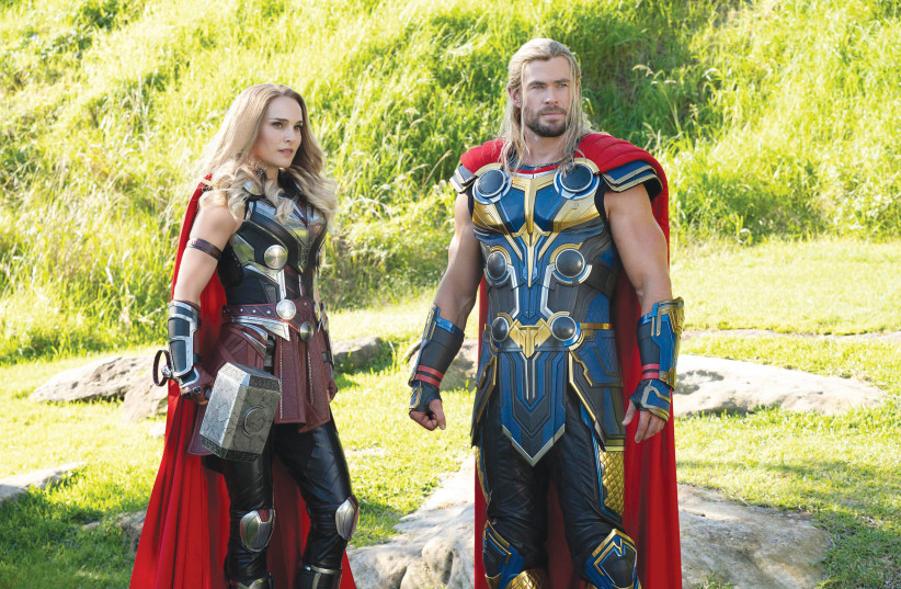 NATALIE PORTMAN in ‘Thor: Love and Thunder.’ (photo credit: Marvel Studios)