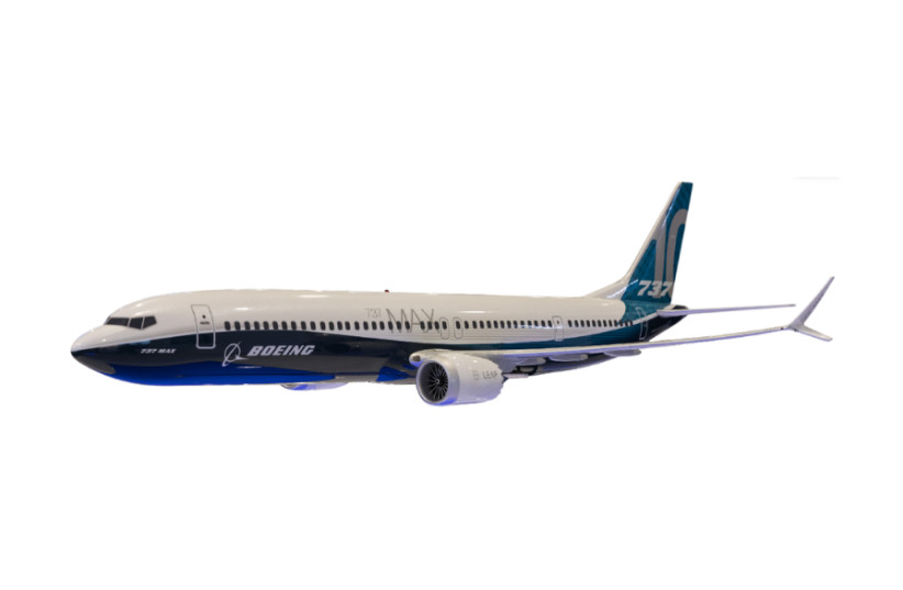  Boeing 737 MAX 10 model ILA 2018. (credit: WIKIPEDIA)