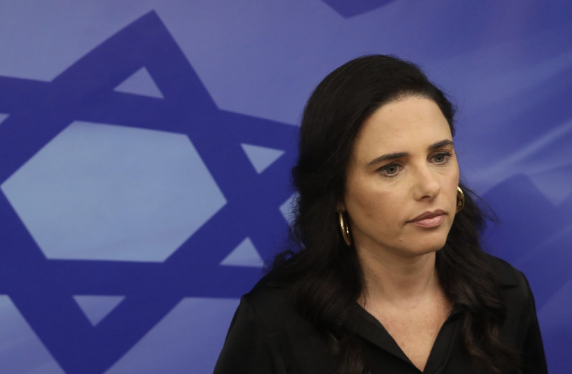 Ayelet Shaked, Minister of the Interior. (photo credit: MARC ISRAEL SELLEM)