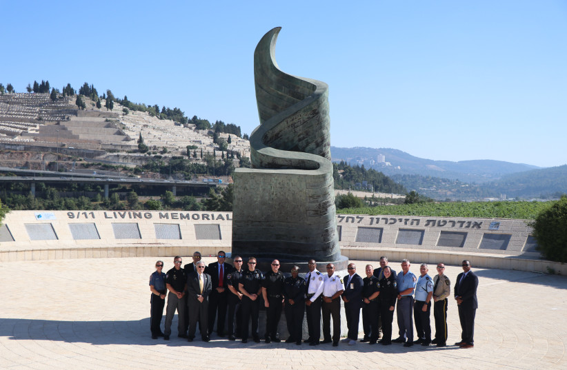 Georgia International Law Enforcement Exchange (GILEE) visiting Israel for training, July 10, 2022.  (credit: GILEE)
