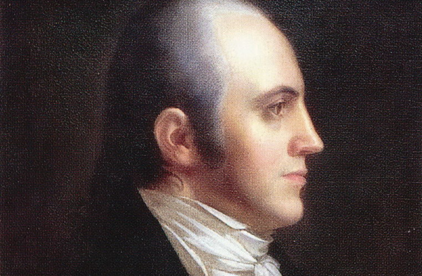  Aaron Burr (Illustrative). (credit: Wikimedia Commons)