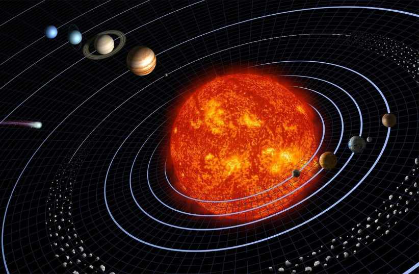  The solar system (Illustrative). (photo credit: PIXABAY)