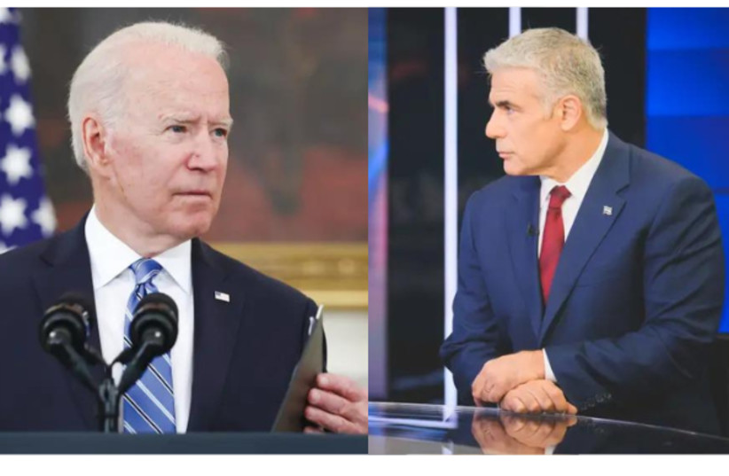  US PRESIDENT Joe Biden has been riding a new wave of populism that will become the central theme in the next decade’s election campaigns across the Western world: disparaging big tech corporations; Yair Lapid at The Jerusalem Post Annual Conference. (credit: JONATHAN ERNST/REUTERS, LIOR LEV)