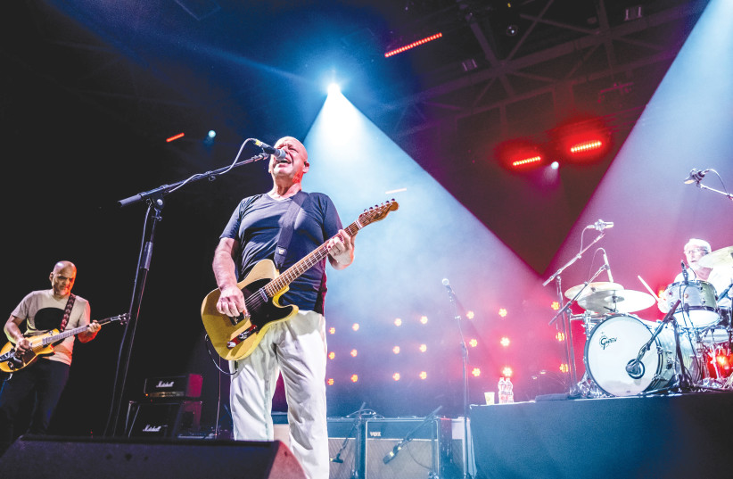  THE PIXIES in action Monday night in Tel Aviv. (photo credit: LIOR KETER)