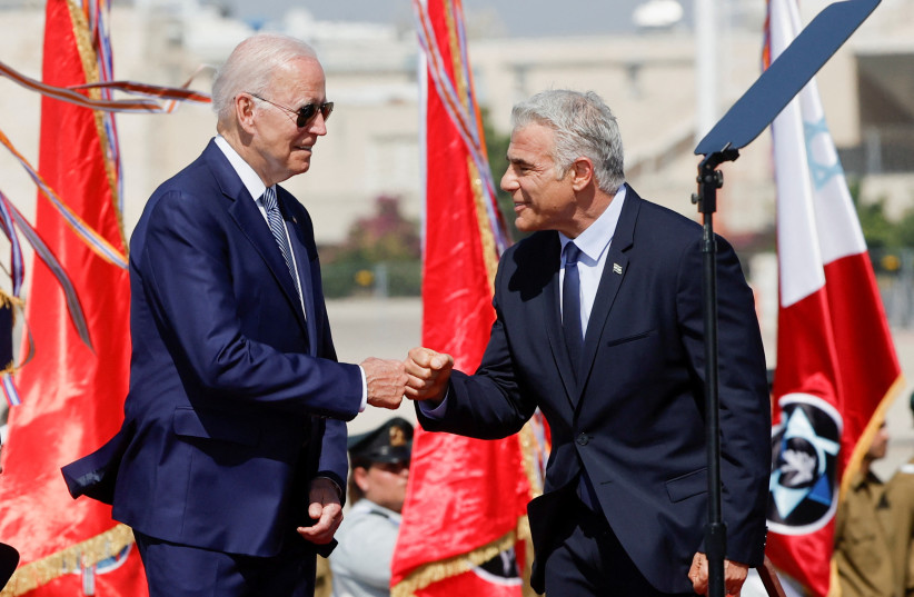 Biden in Israel: President to sign declaration against Iran with Yair Lapid - Israel News - Vimarsana News