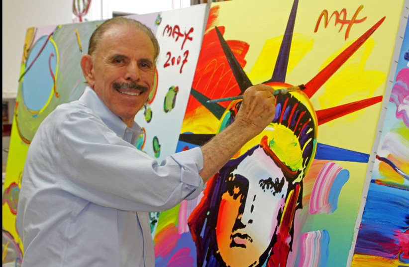  Peter Max became one of the most prominent artists of the 1960s for painting posters, flyers, album covers and more.  (photo credit: Courtesy)