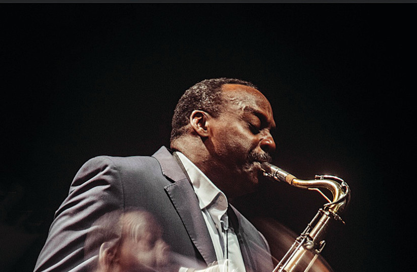  SAX GREAT David Murray in action. (photo credit: Antanas Gustys)