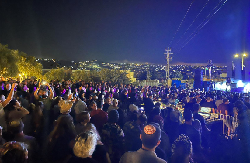  Seventh Tekoa Beer Festival garners a crowd of 3,000 in Gush Etzion. (photo credit: GUSH ETZION REGIONAL COUNCIL)