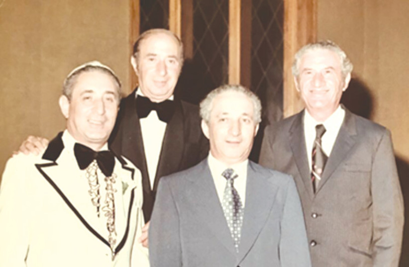  THE FOUR Lenga brothers at a wedding in St. Louis, Missouri, in 1975. Harry is third from left.  (credit: SCOTT LENGA)